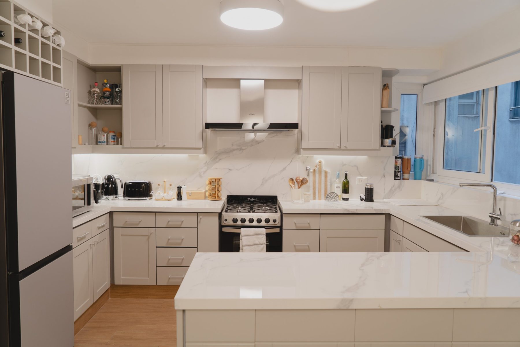 Cocina, reforma integral en Recoleta